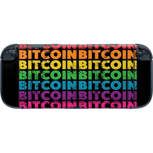 Rainbow Bitcoin Nintendo Switch 2 (2025) with Joy-Con Skin